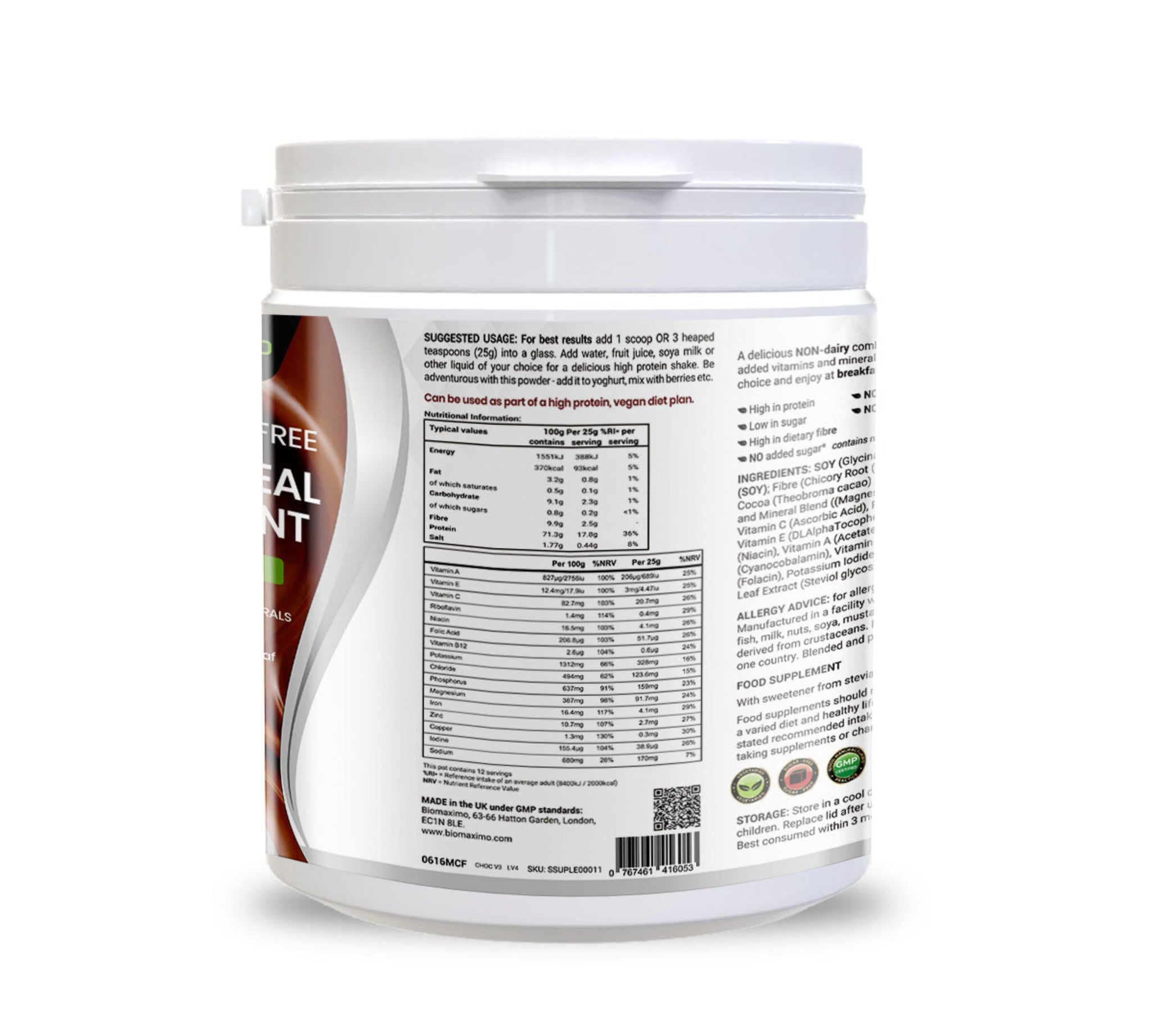vegan ready to drink meal replacement shakes