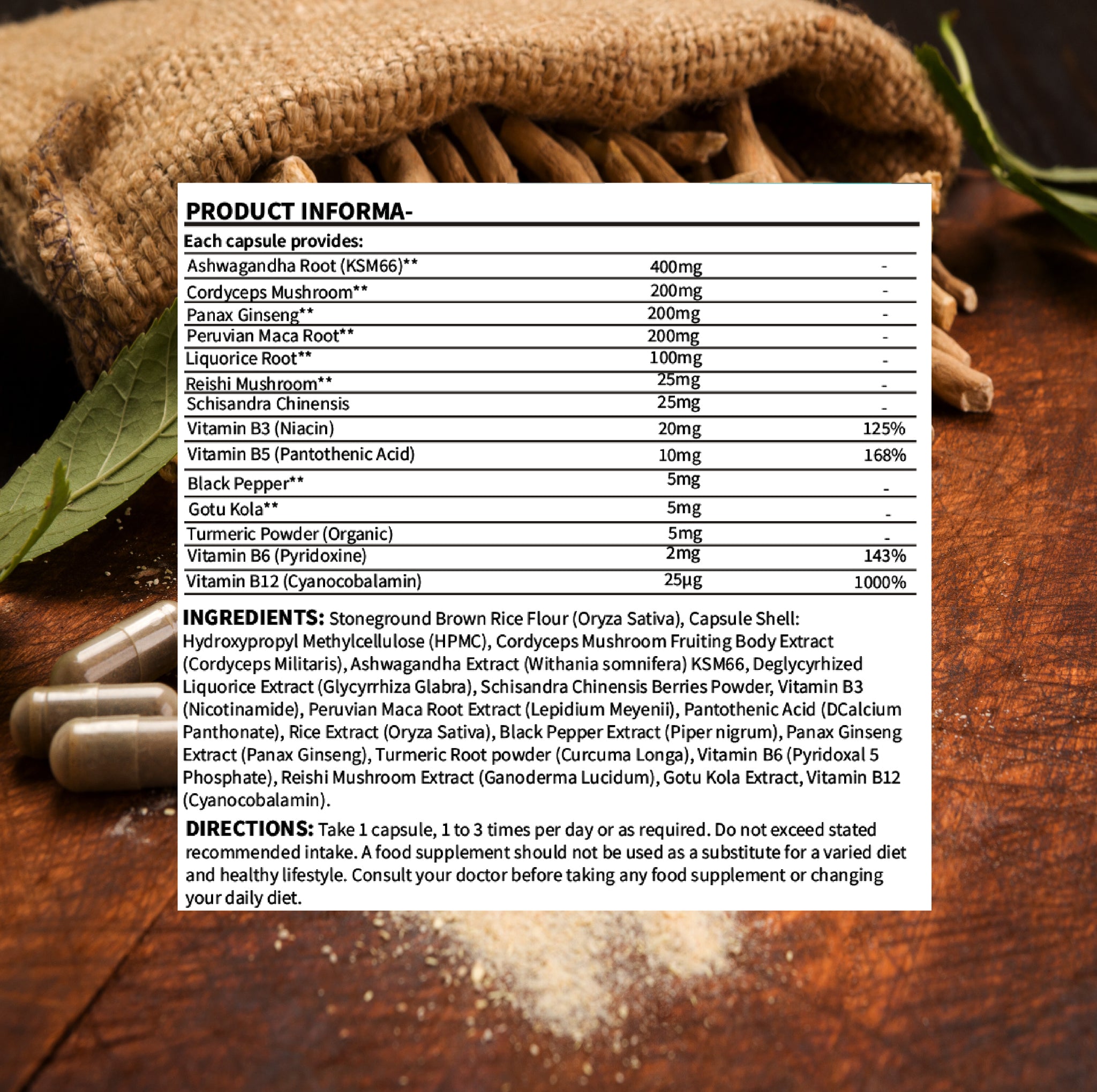 ashwagandha good for males with powerful mushrooms and vitamins