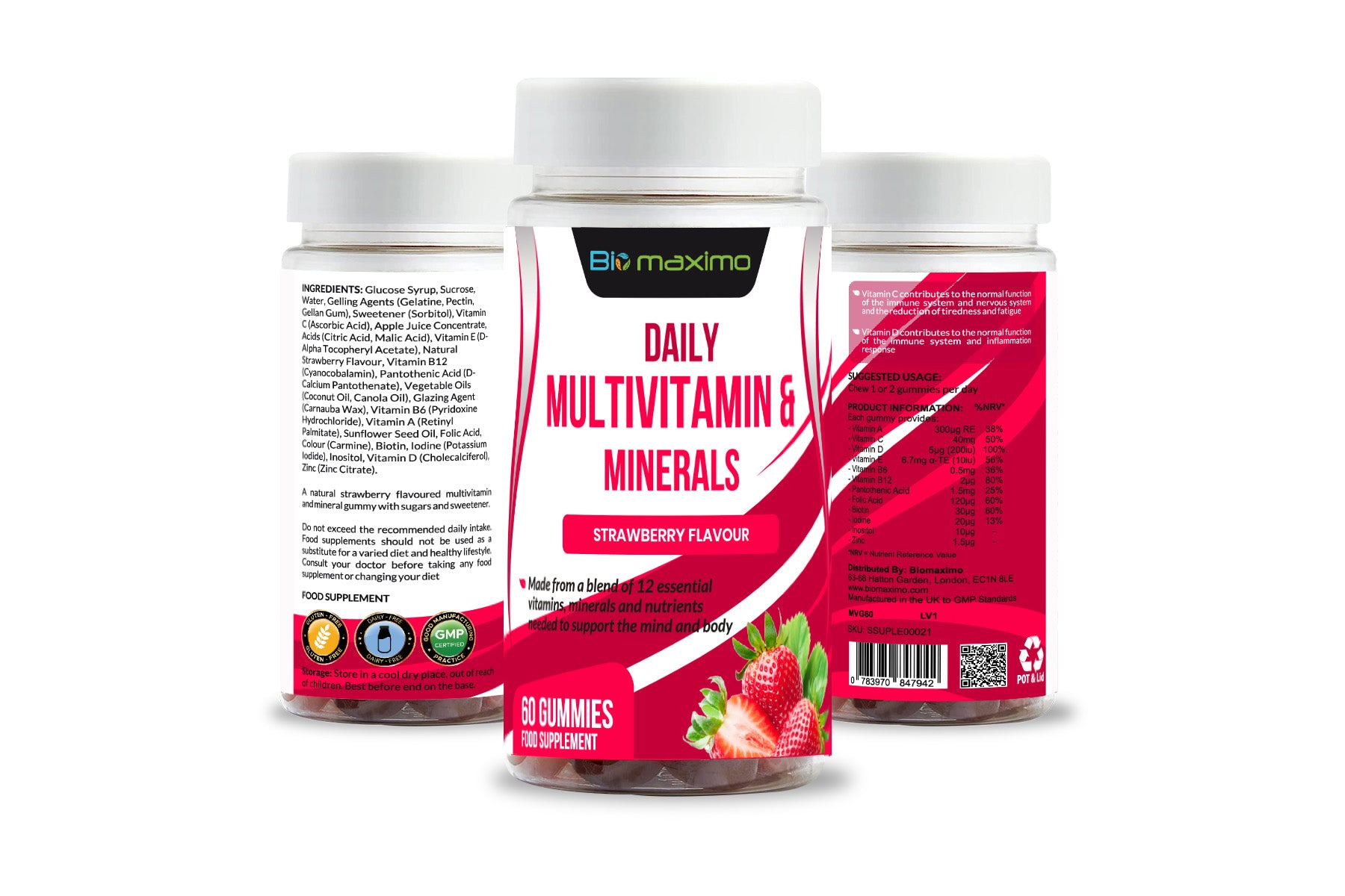 multivitamins for mental health with vitamin c and vitamin b12