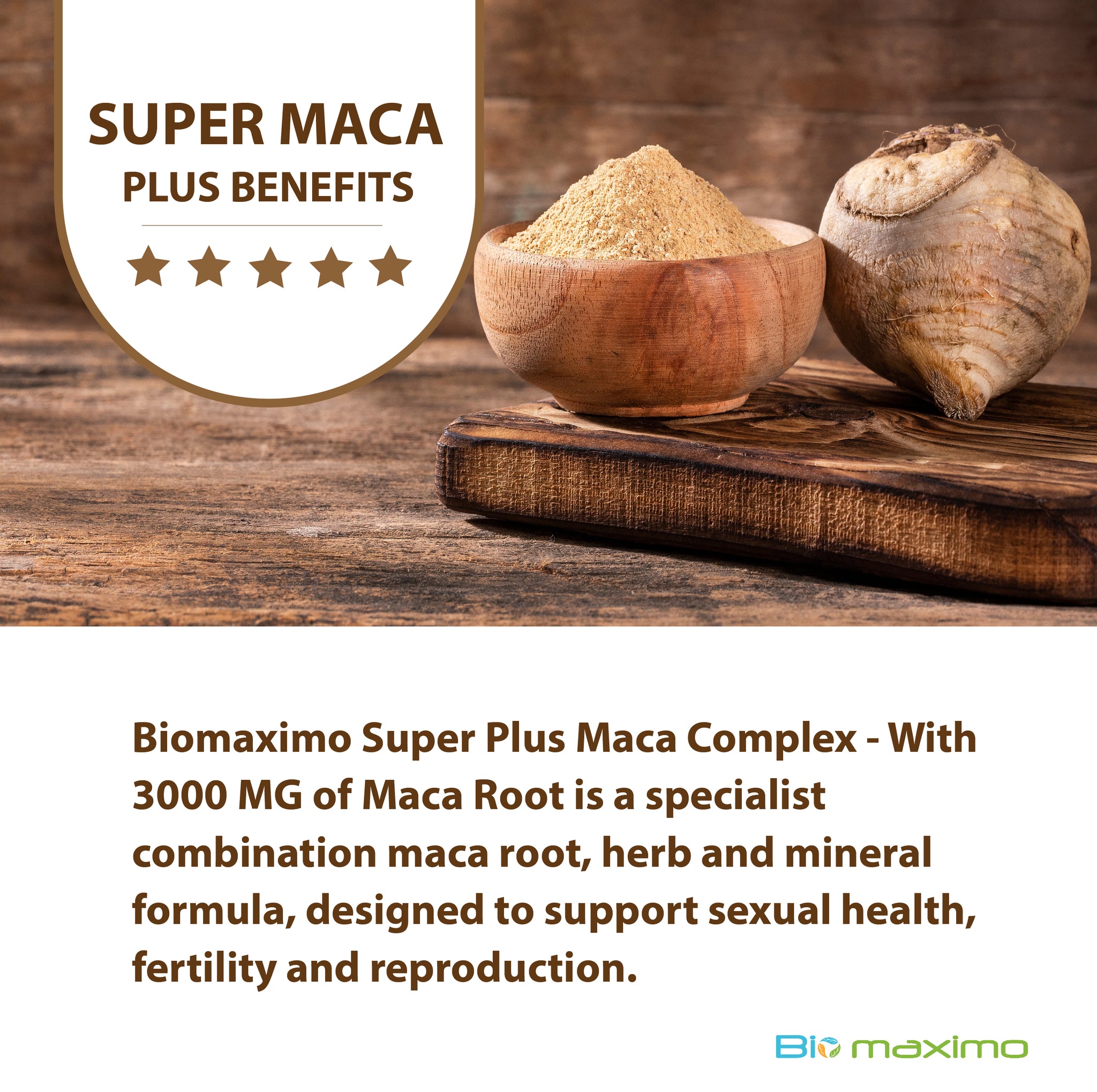 Super Plus Maca Complex - With 3000 MG of Maca Root