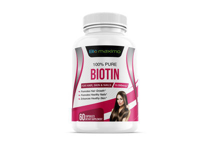 100% pure hair growth Biotin 