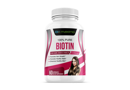 100% pure hair growth Biotin