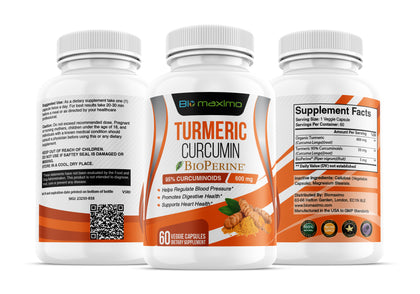 organic turmeric supplement for digestive health