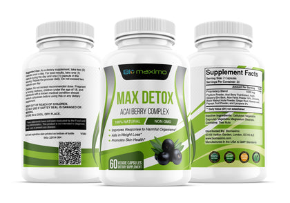 Biomaximo Max Detox ACAI Berry Complex