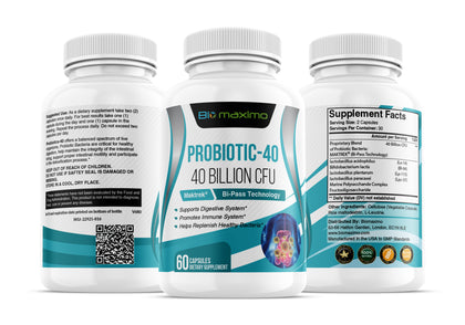 Biomaximo Probiotic-40 40 Billion