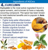 Curcumin found in spice turmeric 