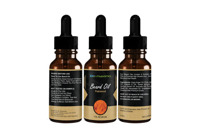 Biomaximo Natural Argan & Jojoba Beard Oil - Softens, Smooths & Strengthens Beard Growth