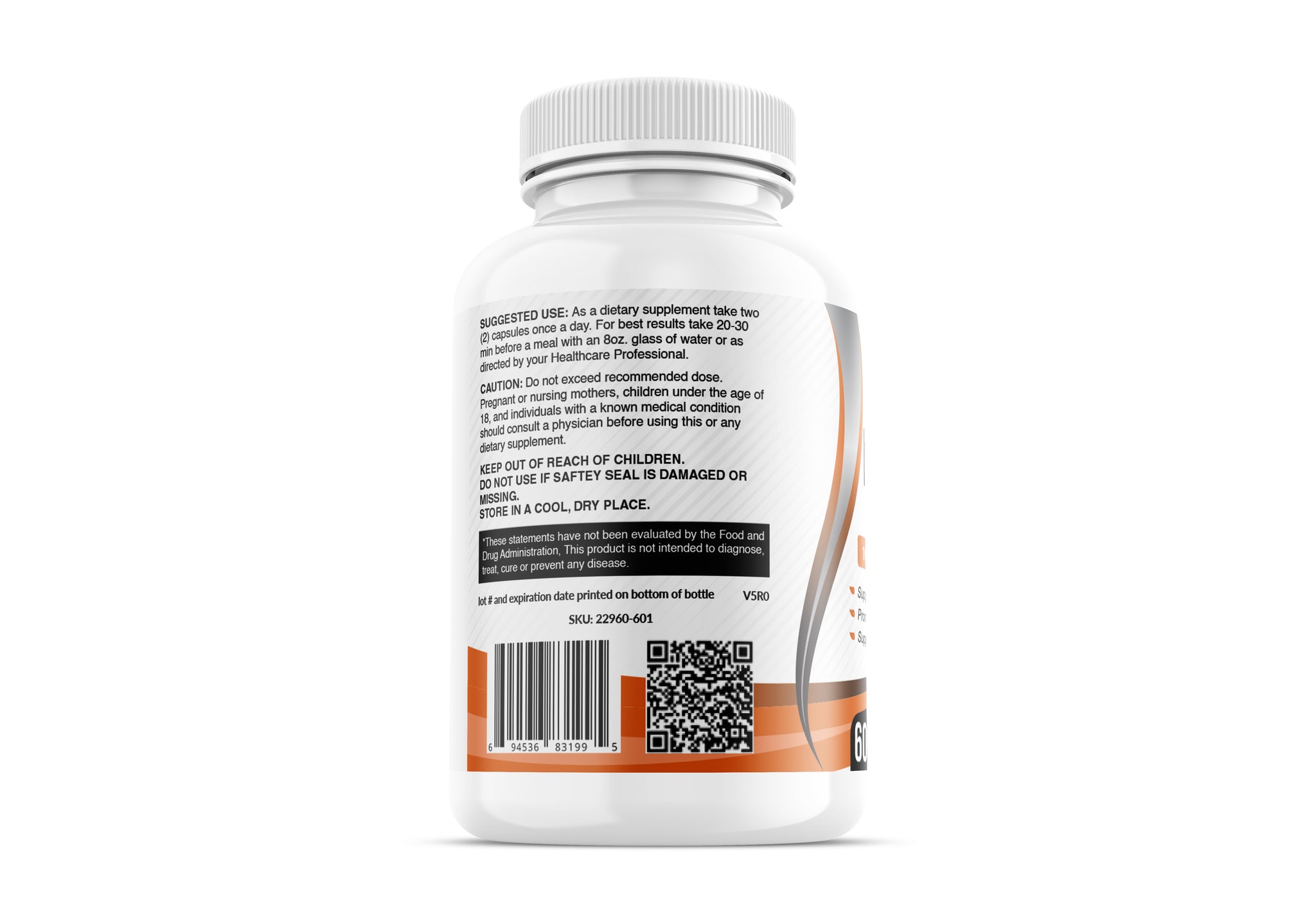 Biomaximo Natural L-Arginine 60 Capsules