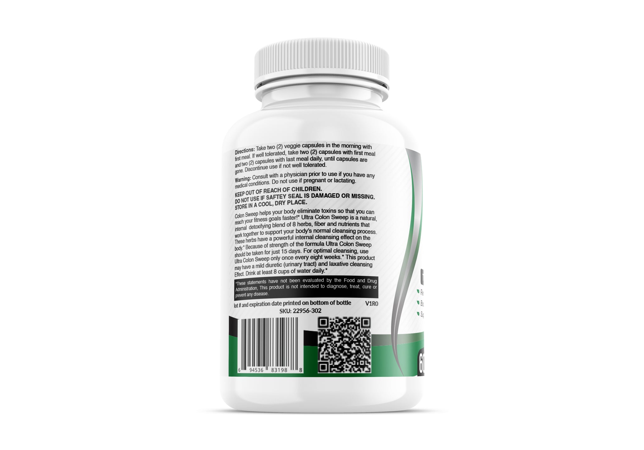 Biomaximo Ultra Colon Sweep - Total Colon Cleansing Formula For Weight Loss