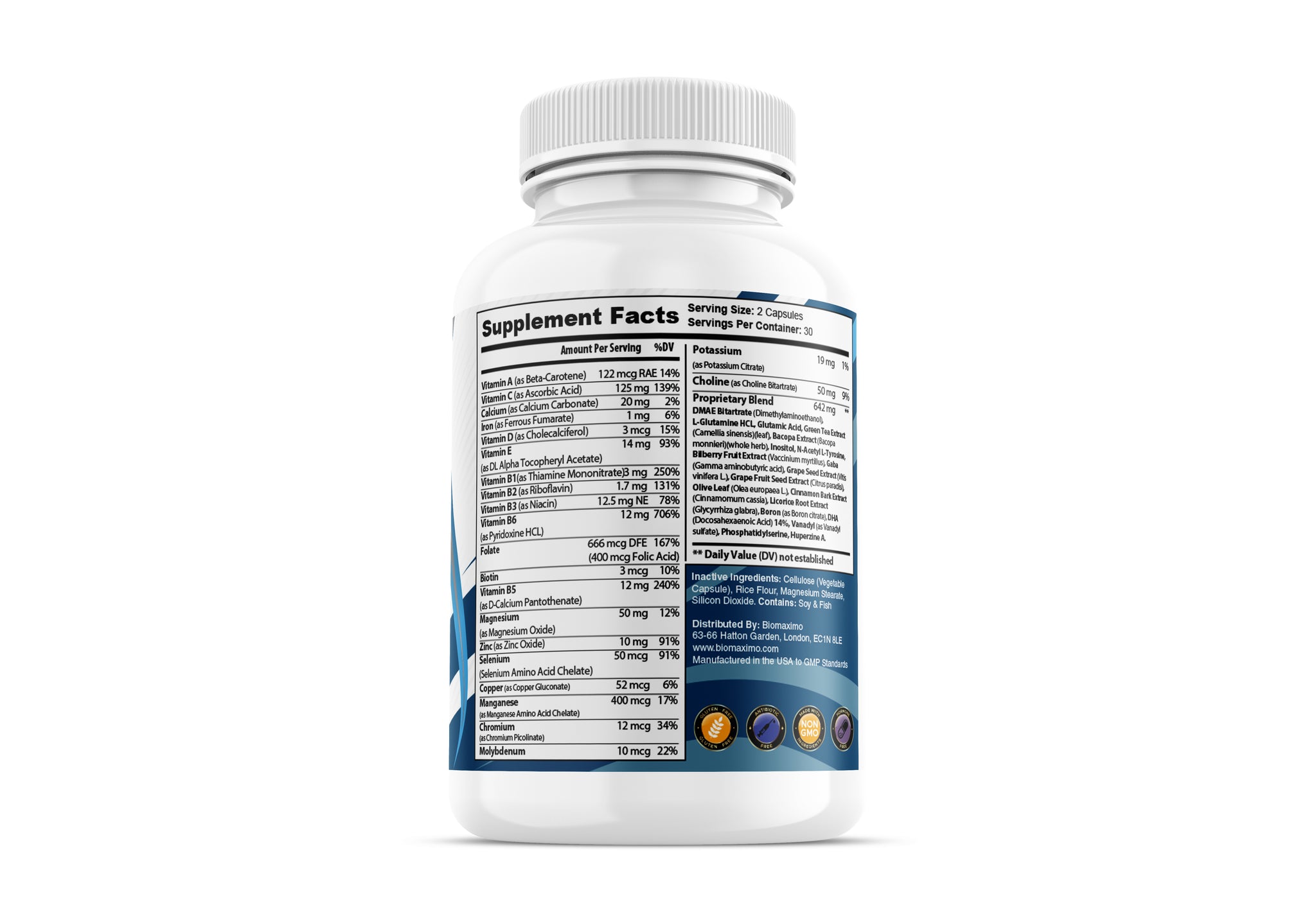 Biomaximo Neuro Plus Brain and Focus – Advanced Brain Nutrition