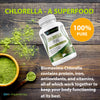 Biomaximo Clorella 100 % natural, algas puras de pared celular rota