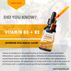 High Strength Vegan + Vegetarian Liposomal Vitamin D3 + K2 Liquid - Concentrated Formula