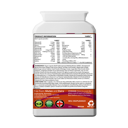 Biomaximo Women's A-Z Multivitamin For Immune Support With Natural Herbal & Fruit Extracts