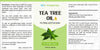 Aceite esencial de árbol de té puro Biomaximo con beneficios antifúngicos y antibacterianos