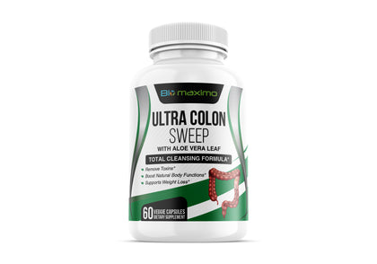Biomaximo Ultra Colon Sweep - Fórmula de limpeza total do cólon para perda de peso
