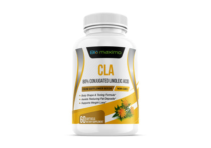 Biomaximo CLA Softgel – gentechnikfreie und glutenfreie konjugierte Linolsäure